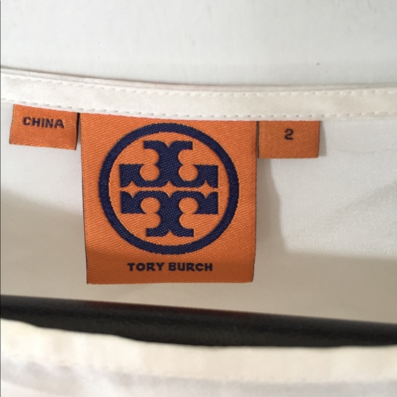 Tory Burch rugged looking silk top - Picture 2 of 4